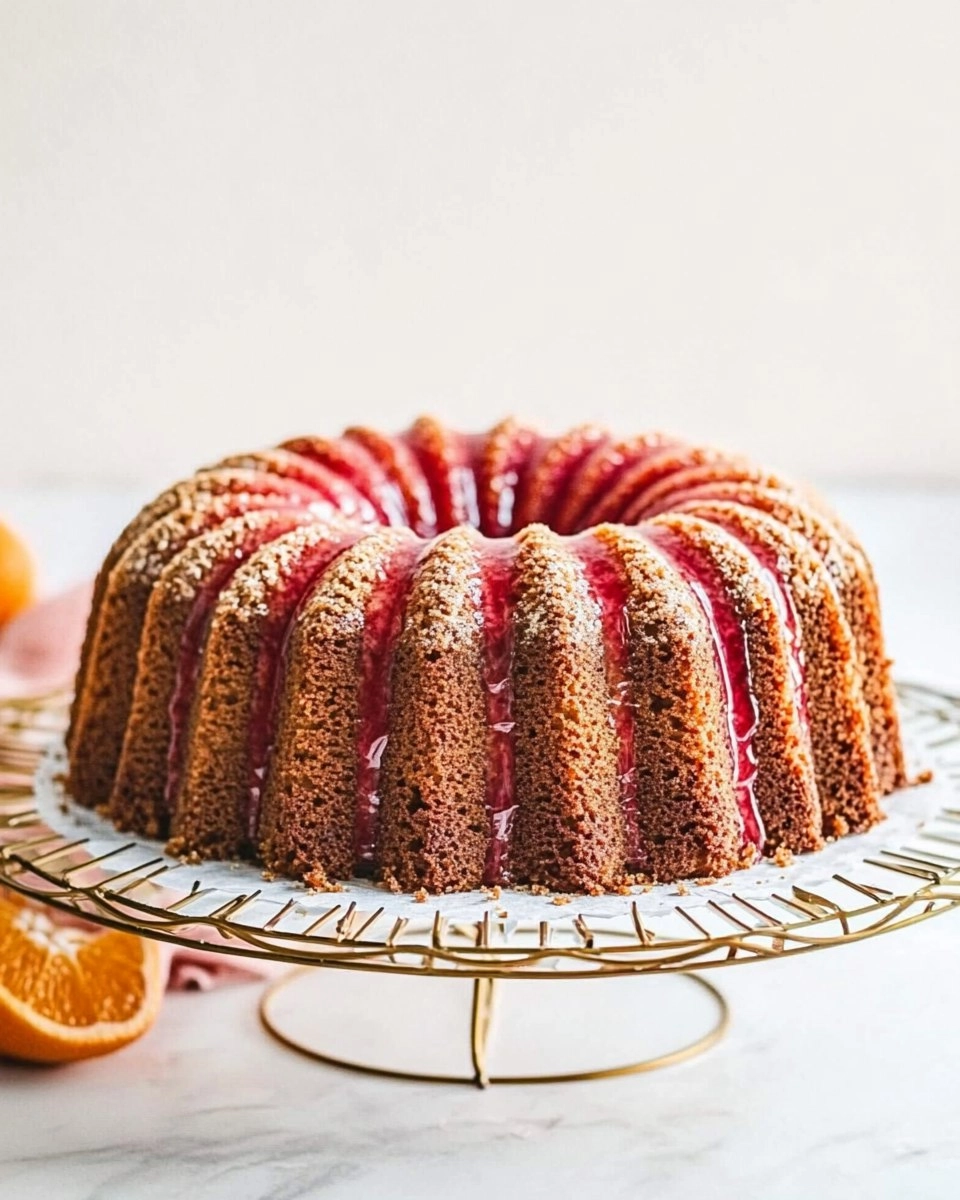 Blood Orange Coffee Cake