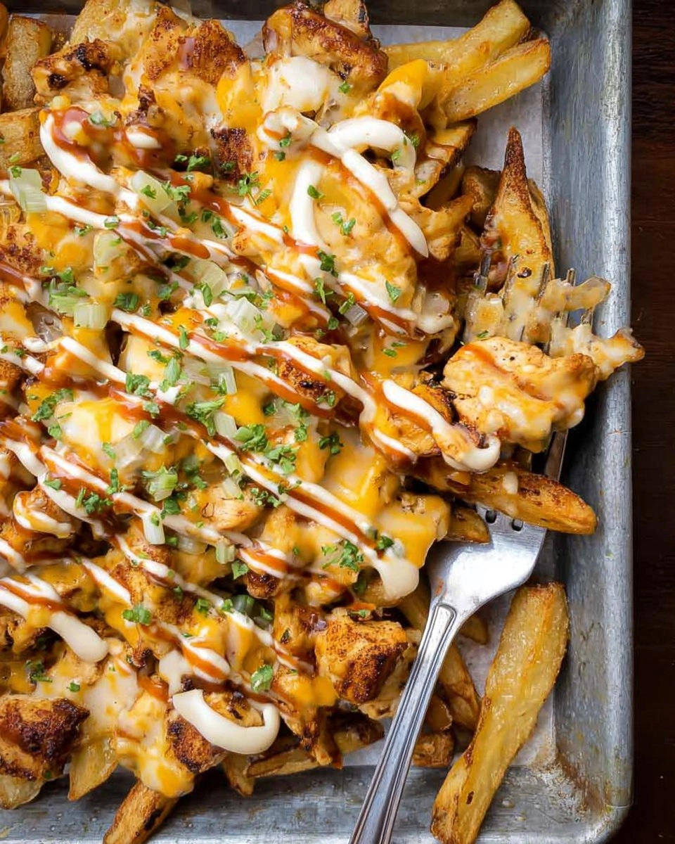 Cajun Chicken Loaded Fries