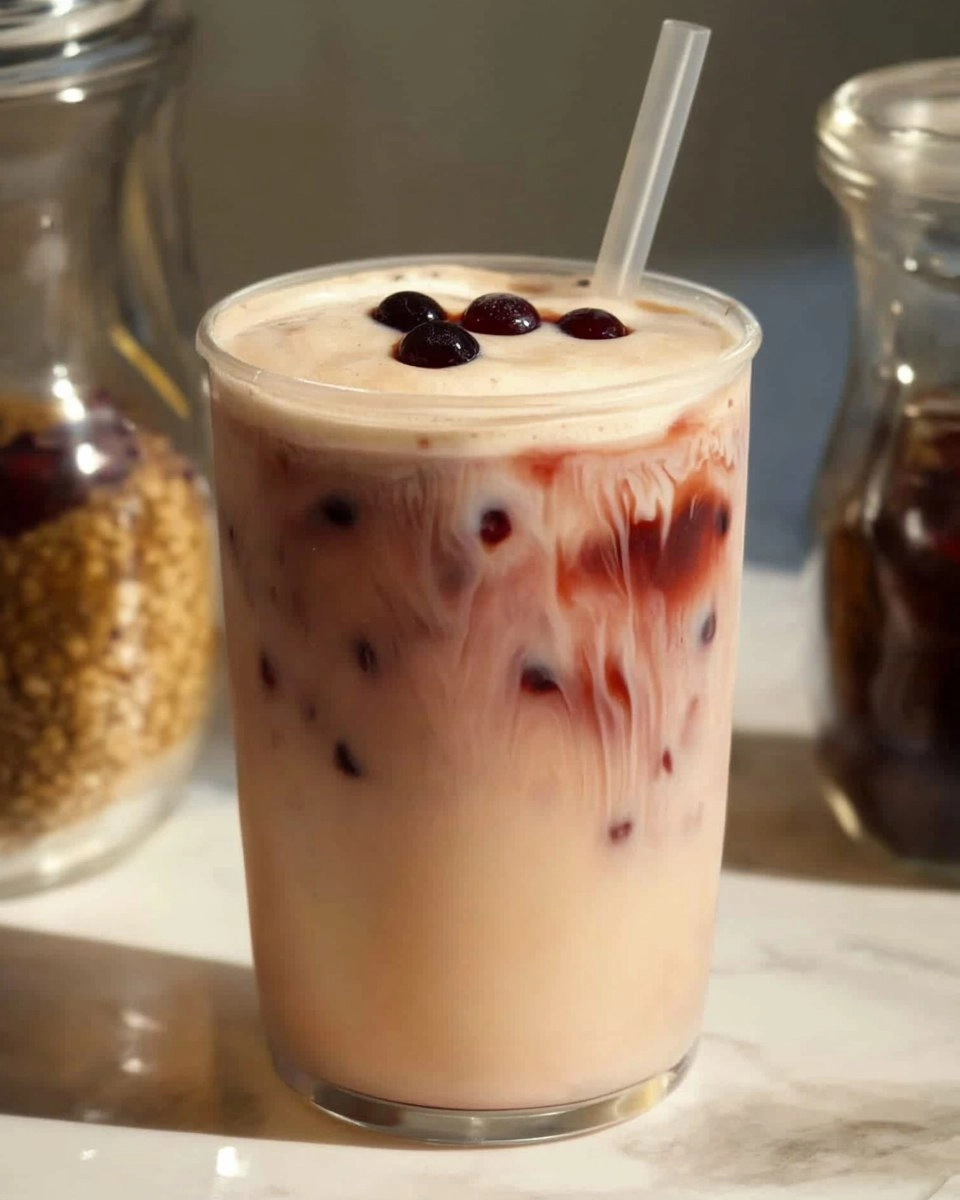 Cherry Vanilla Iced Latte