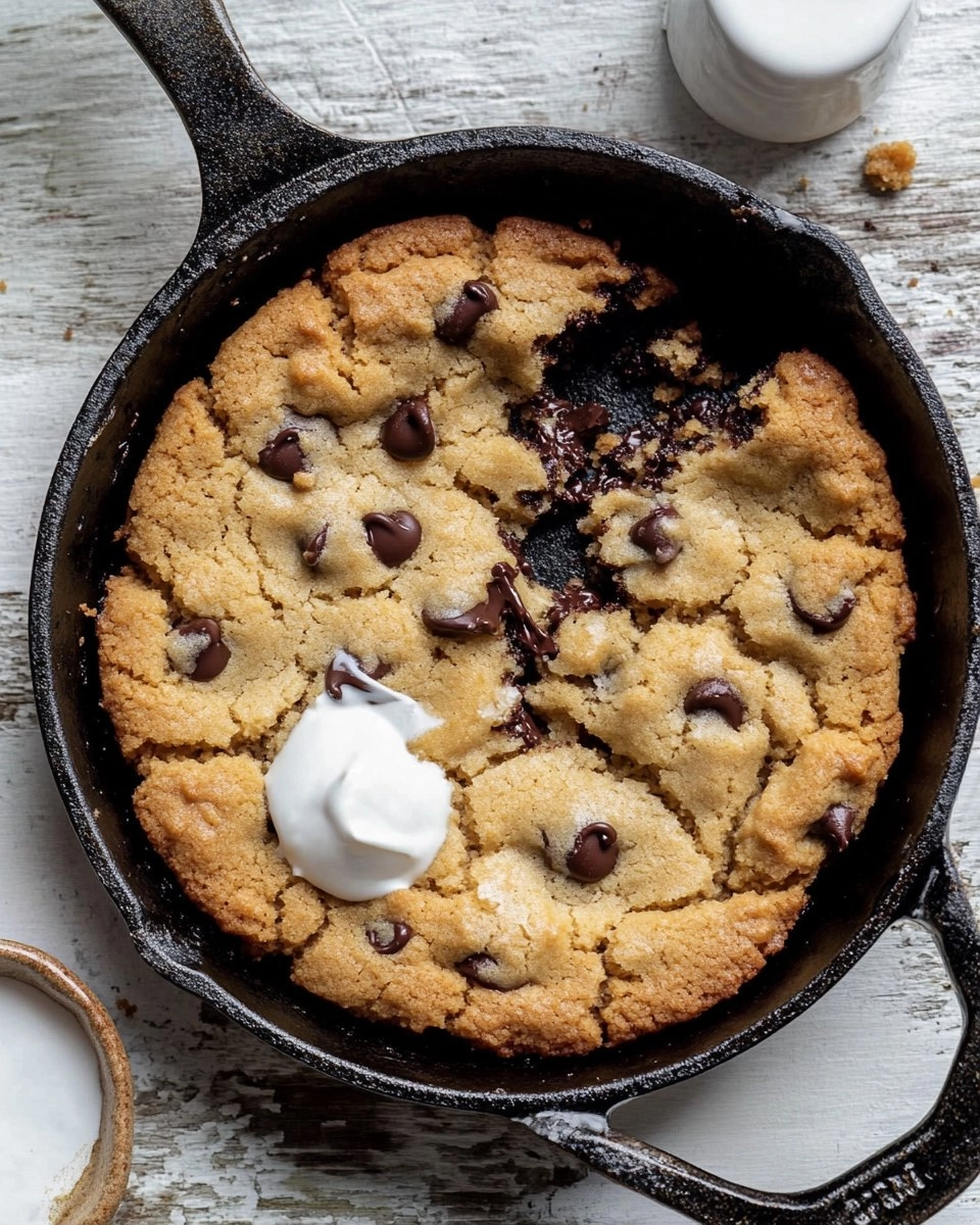 Chewy Gooey Chocolate Chip Skillet Cookie 105 Chewy Gooey Chocolate Chip Skillet Cookie