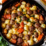 Classic-Meatball-Casserole-Recipe