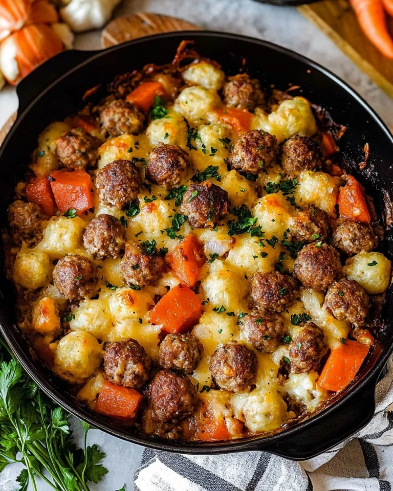 Classic-Meatball-Casserole-Recipe