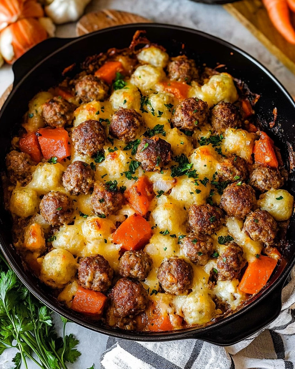 Classic-Meatball-Casserole-Recipe