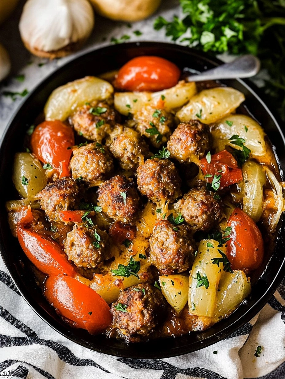 Classic Meatball Casserole 