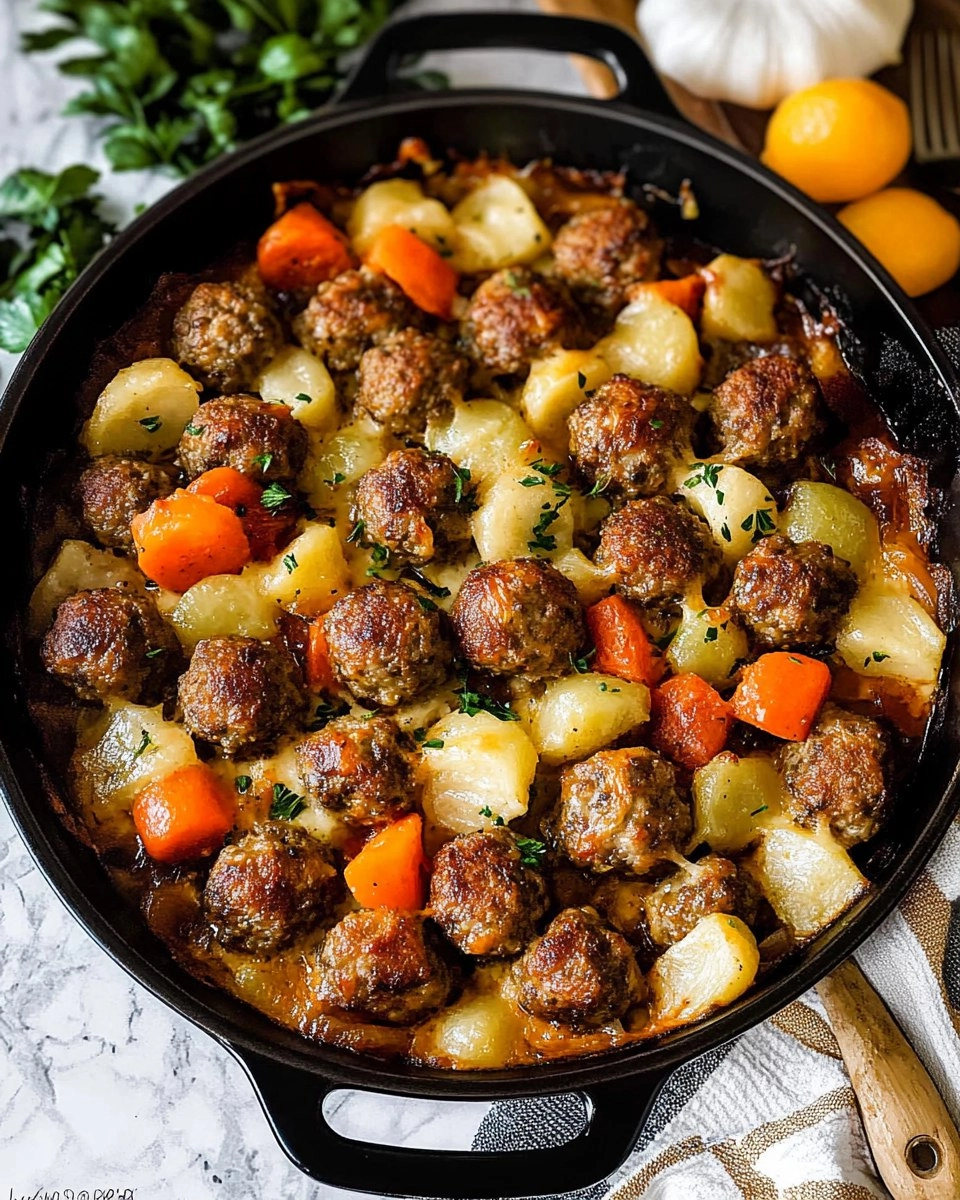 Classic Meatball Casserole 