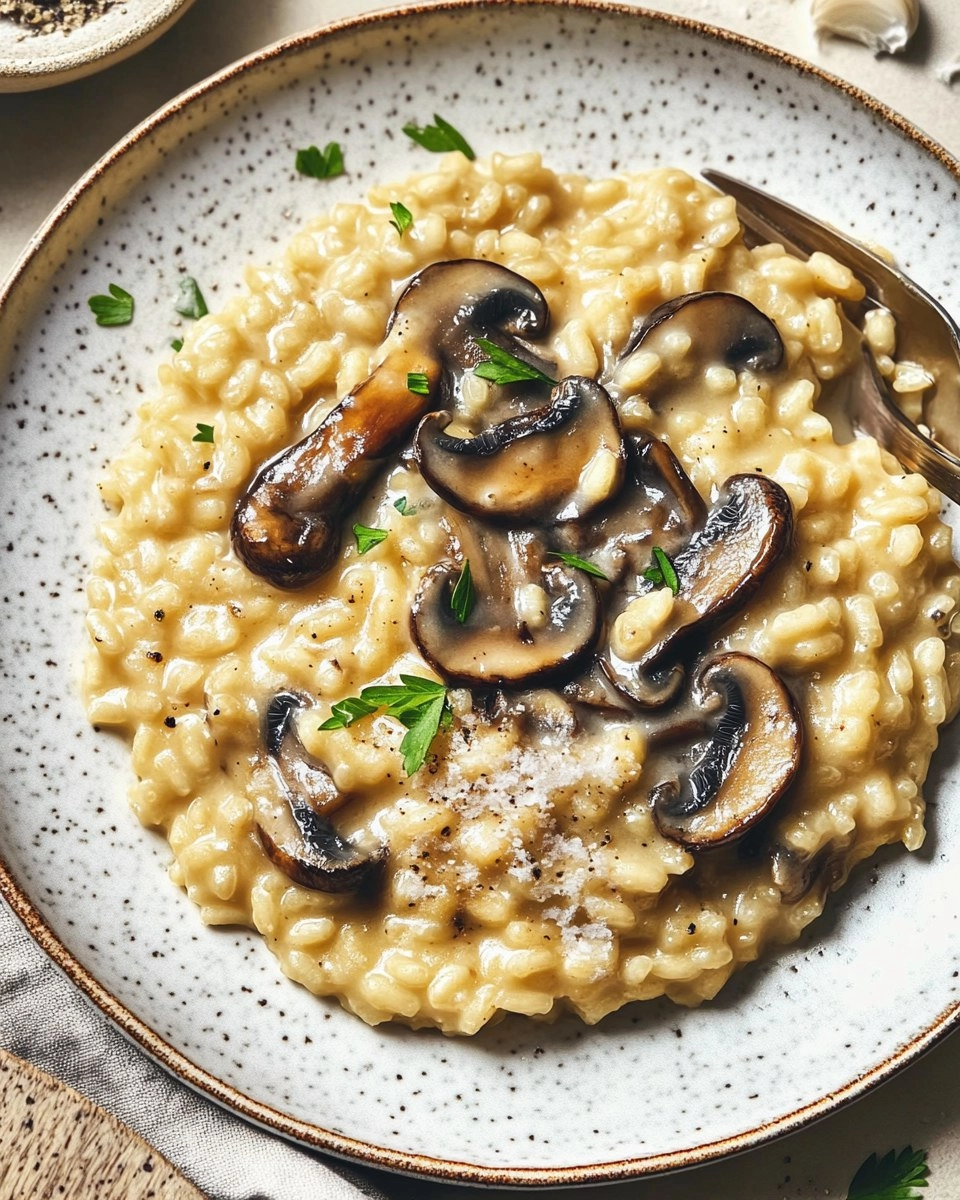 Creamy Mushroom Risotto