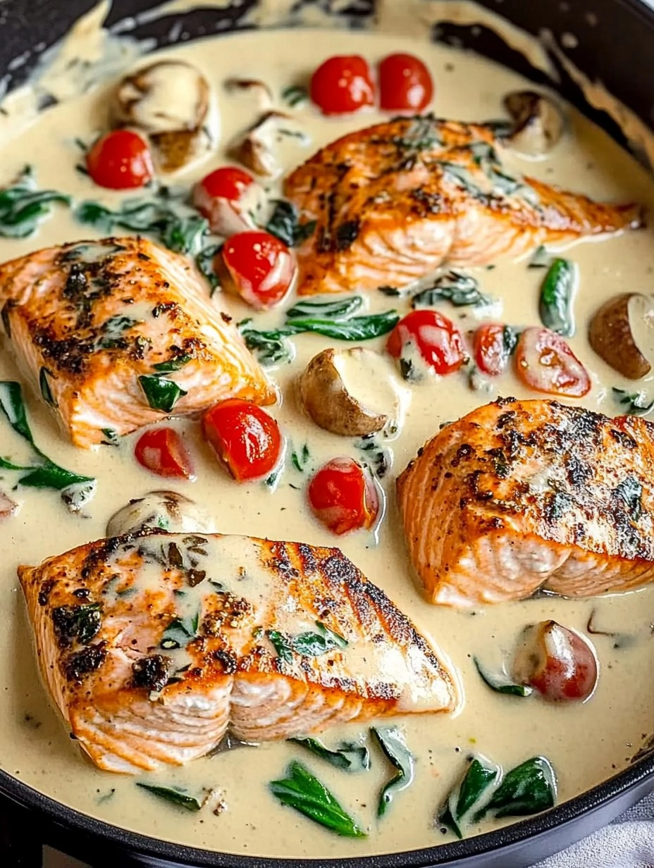 Creamy Tuscan Salmon