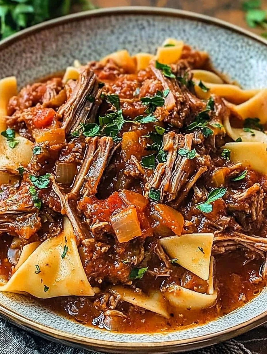 Crockpot Short Rib Ragu