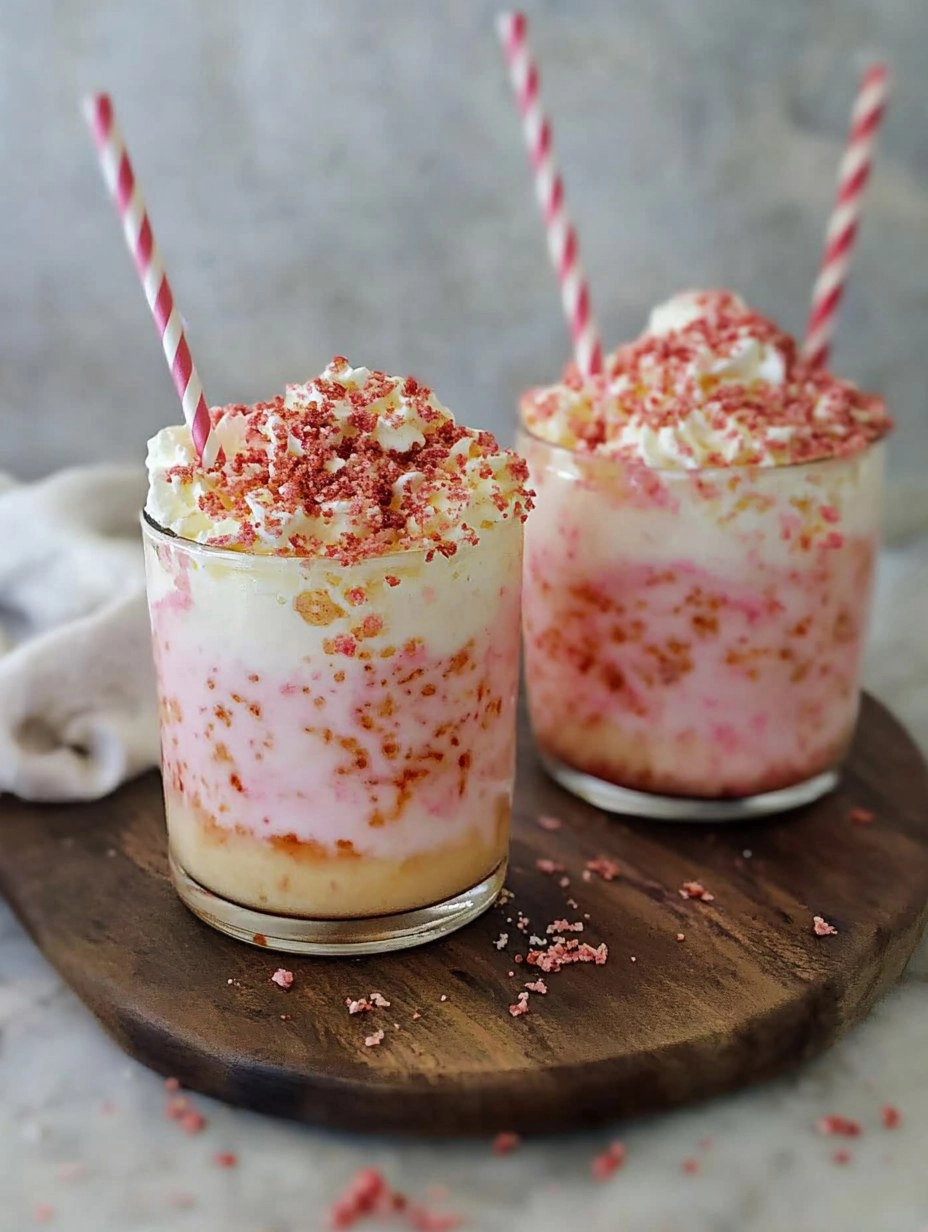 Cupid Float Valentine's Day Drink