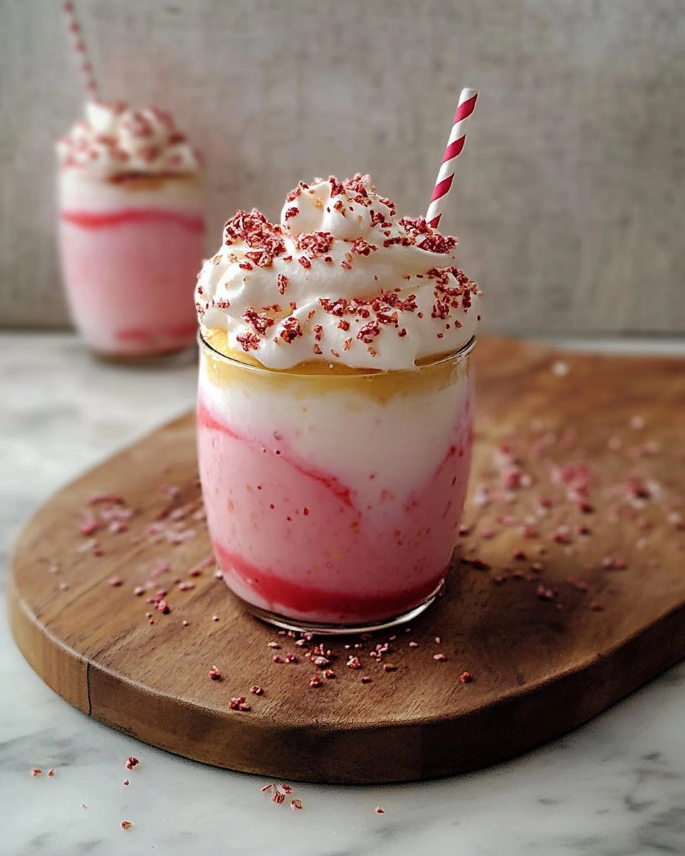 Cupid Float Valentine's Day Drink