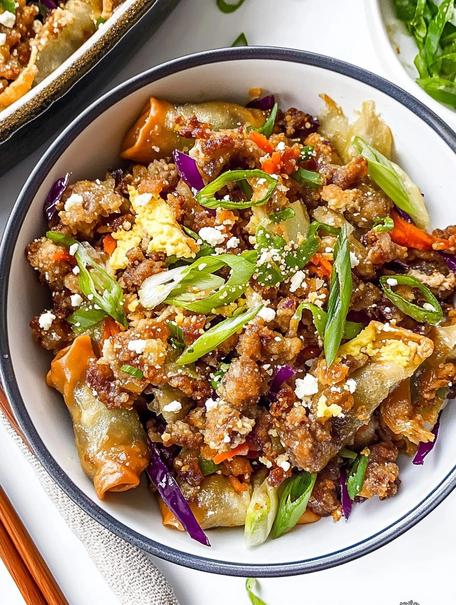 Deconstructed Egg Rolls 101 Deconstructed Egg Rolls