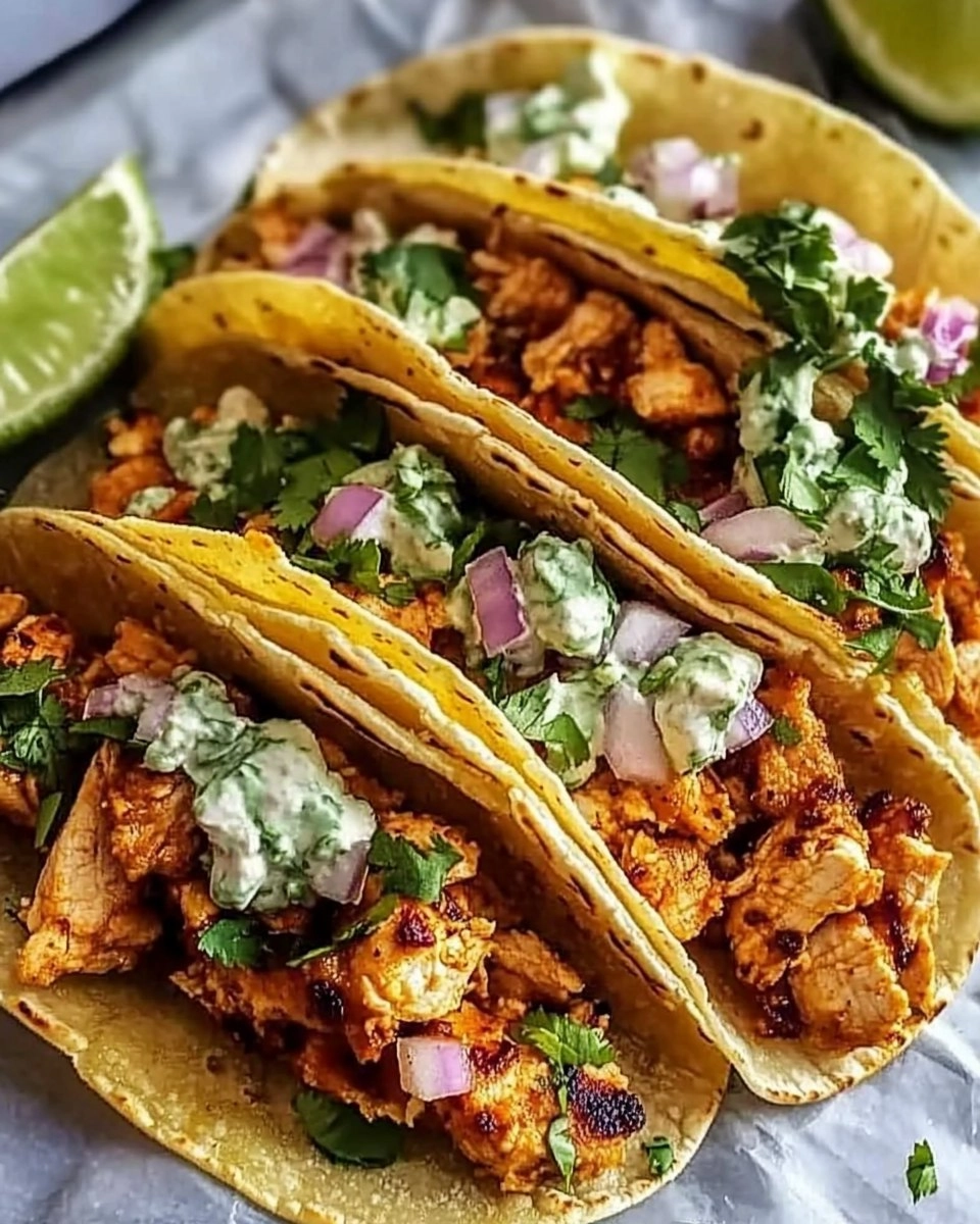 Easy Chicken Street Tacos