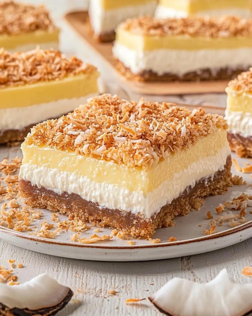 Easy-Coconut-Cream-Cheesecake-Bars-for-Tropical-Dessert-Lovers-Recipe