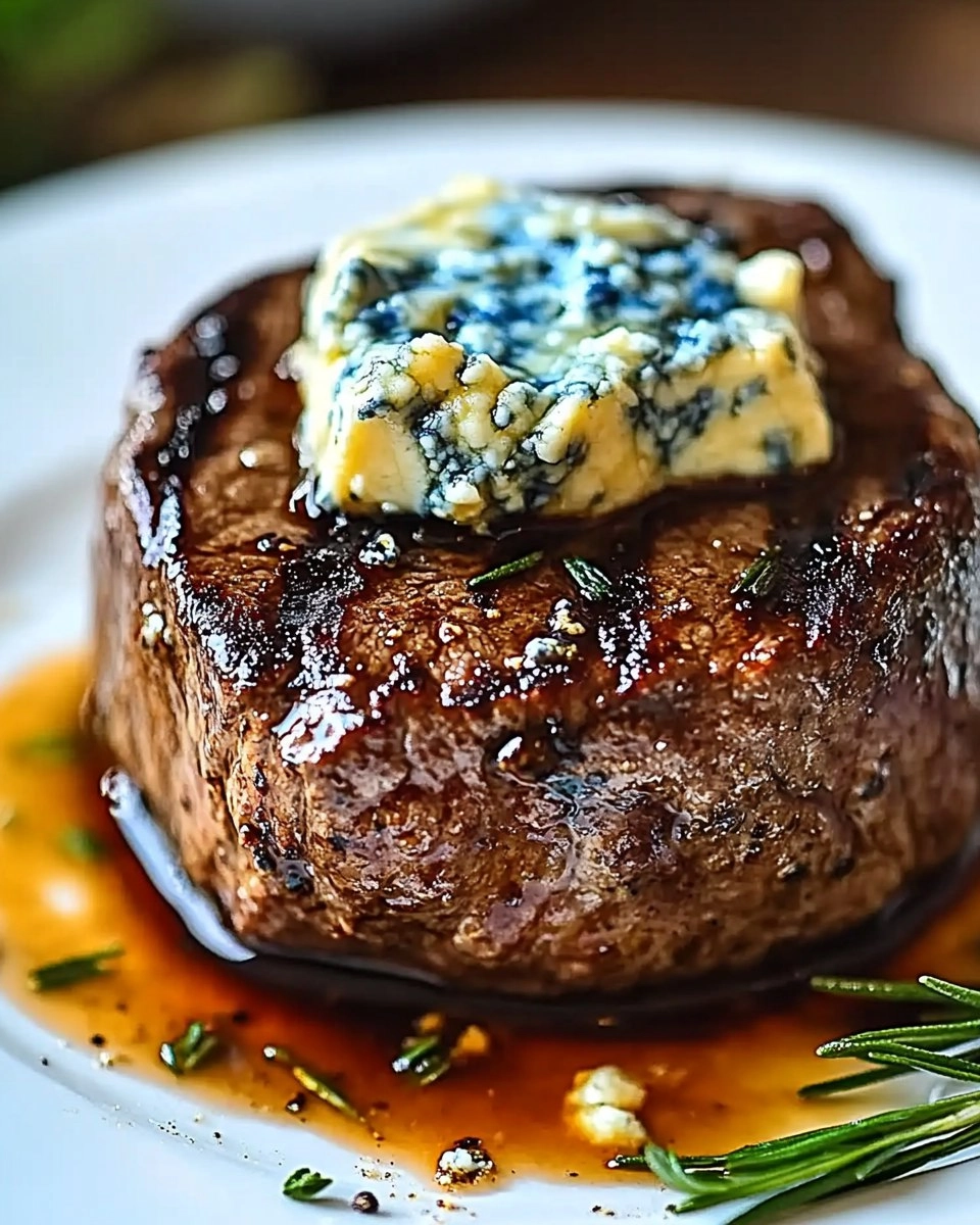 Filet Mignon with Blue Cheese Butter 117 Filet Mignon with Blue Cheese Butter