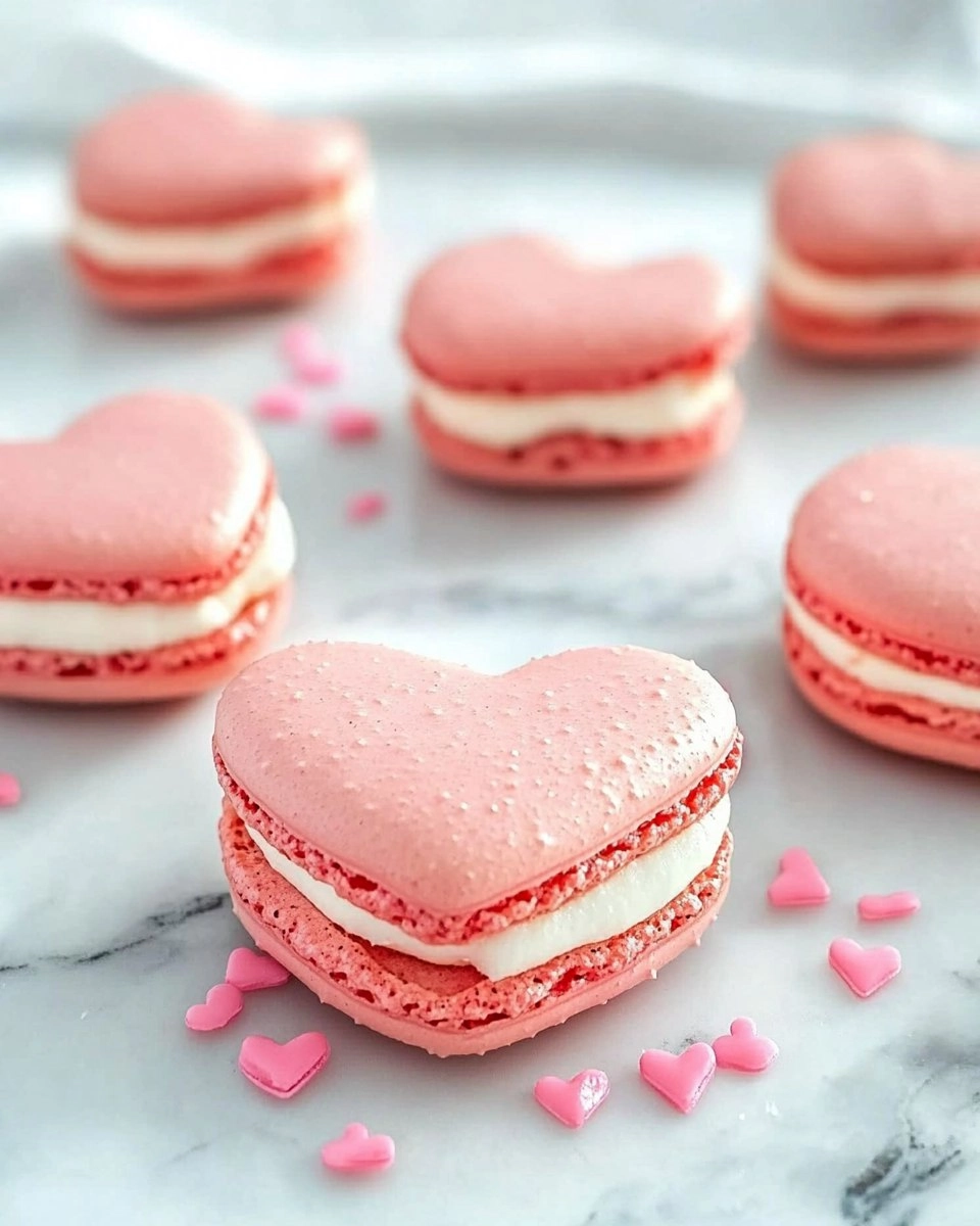Galentines-Brunch-Foods-Heart-Shaped-Macarons-Recipe