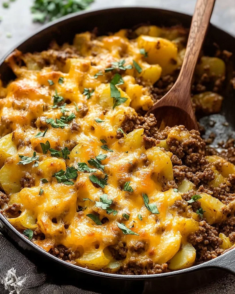 Ground-Beef-Potato-Casserole-Recipe