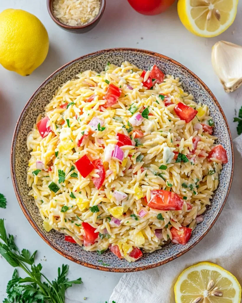 Healthy-Easy-Orzo-Lemon-Salad-Recipe