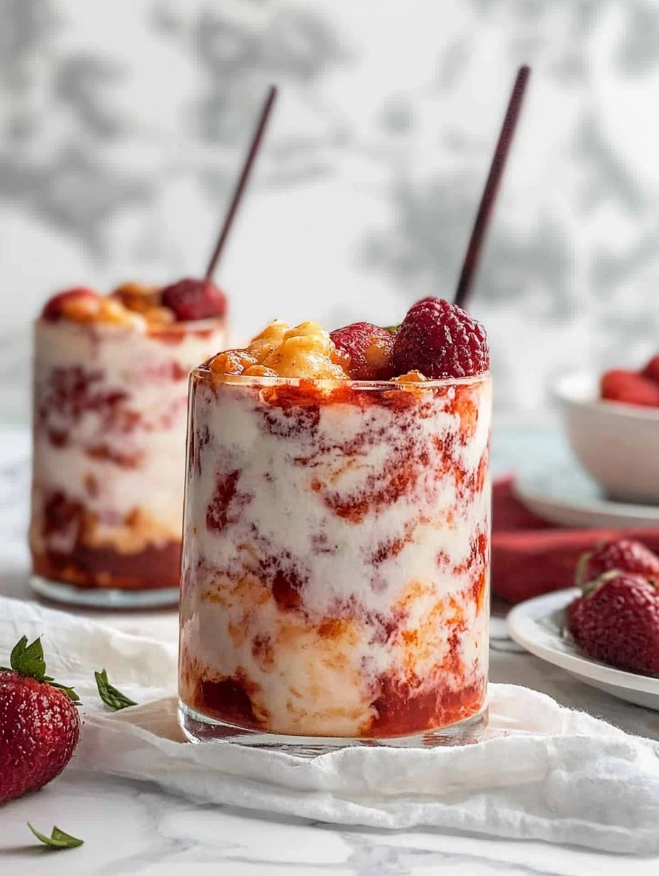 Korean Strawberry Milk