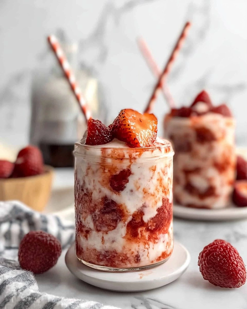 Korean Strawberry Milk