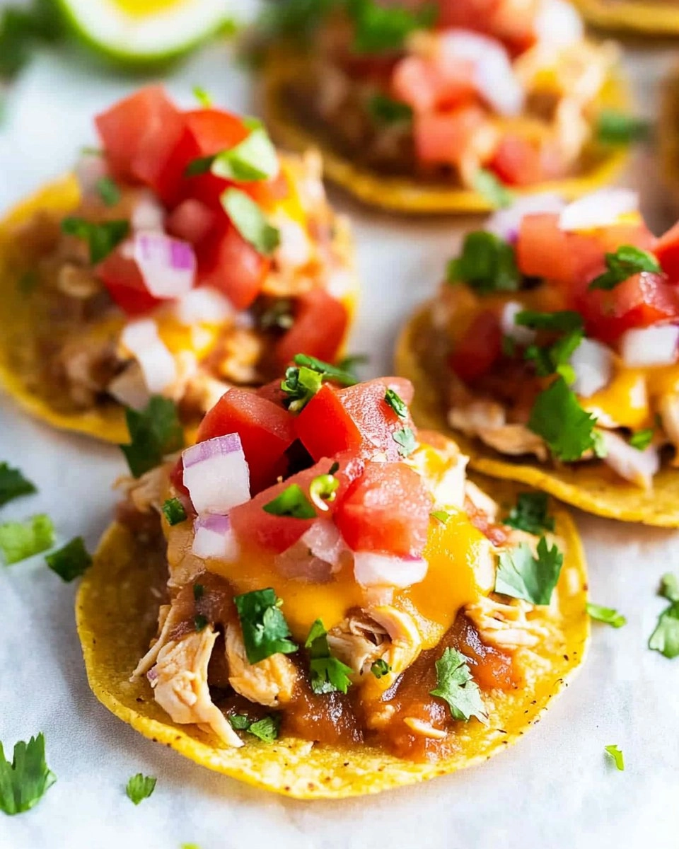 Mini Chicken Tostadas 90 Mini Chicken Tostadas