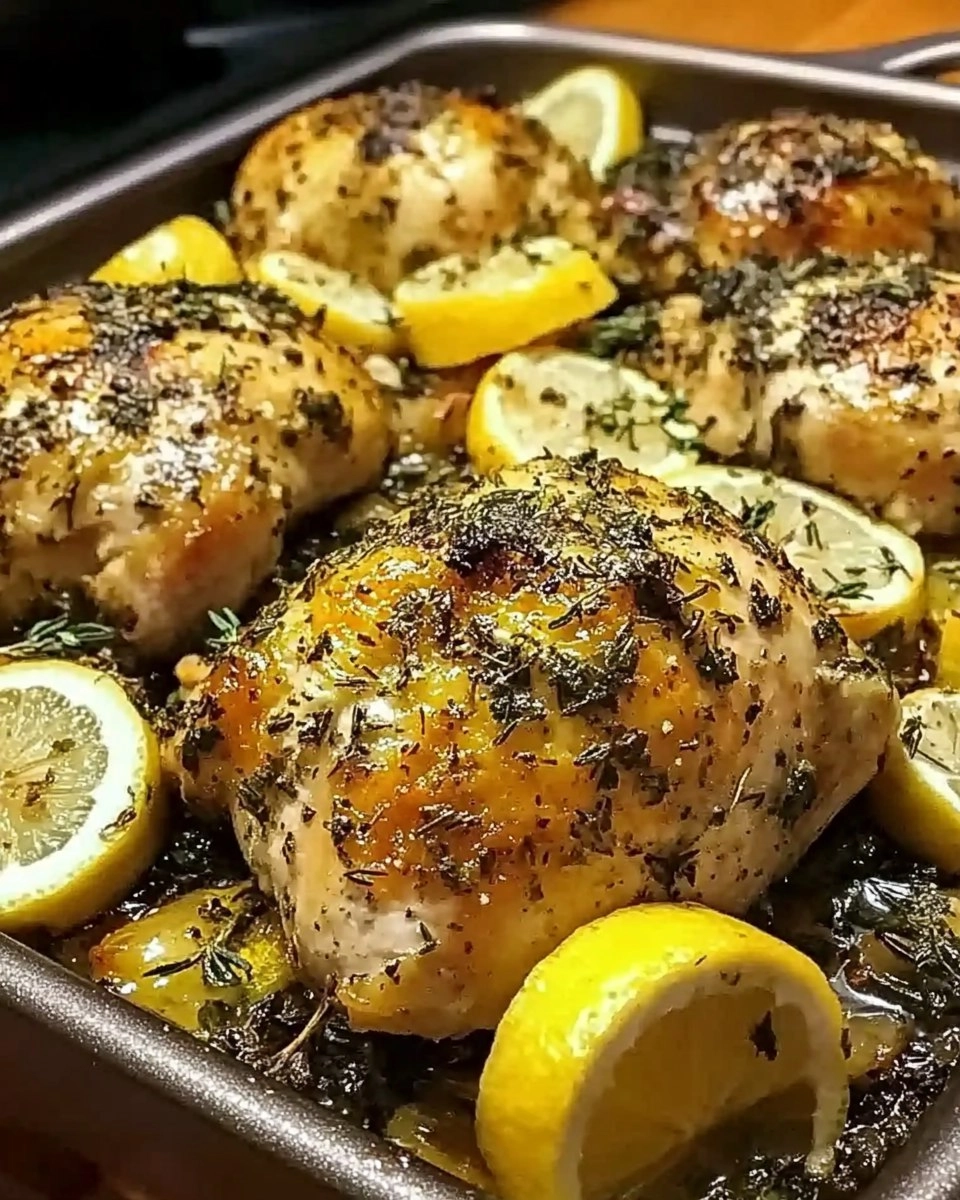 One-Pan Lemon Herb Roasted Chicken