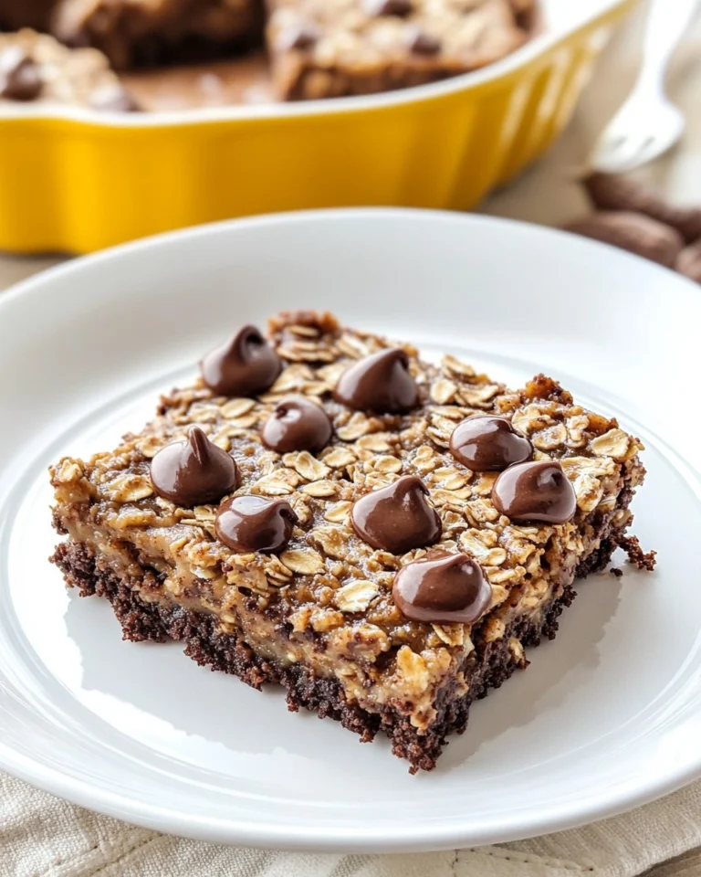 Peanut Butter Brownie Baked Oatmeal 129 Peanut-Butter-Brownie-Baked-Oatmeal-Recipe
