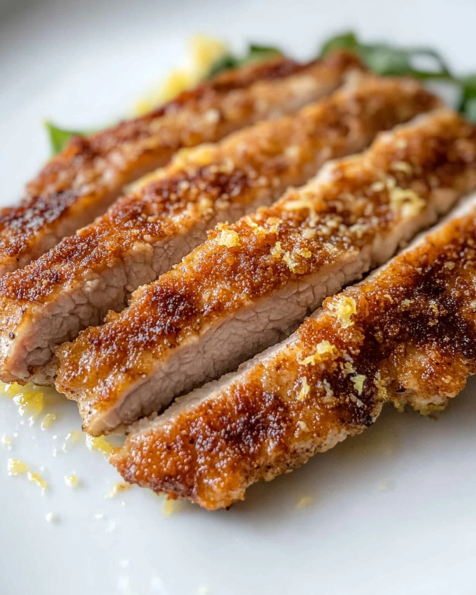 Pork Milanese with Lemon Parmesan Arugula