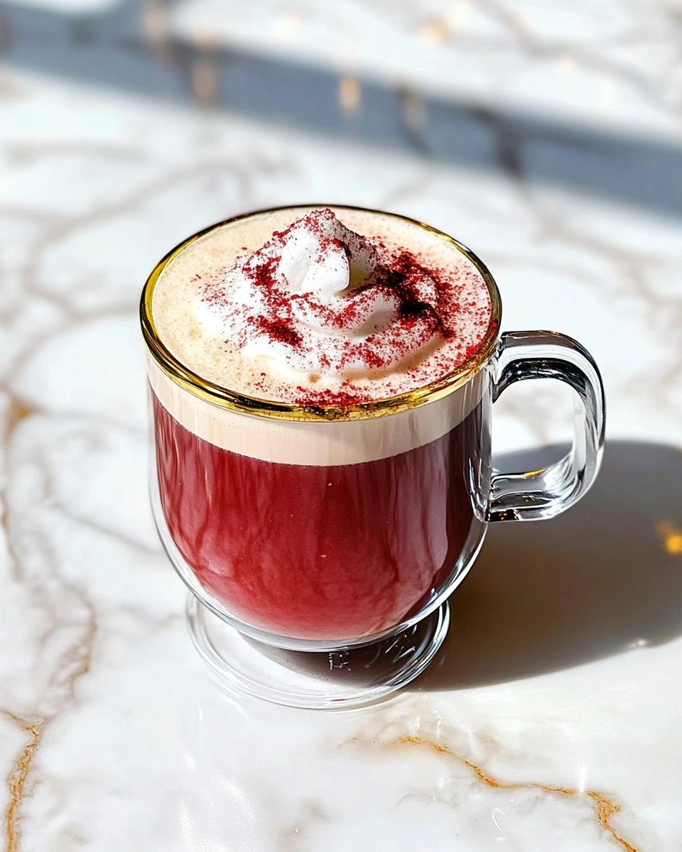 Red Wine Latte