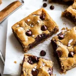 Salted-Brown-Butter-Chocolate-Chip-Cookie-Bars-Recipe