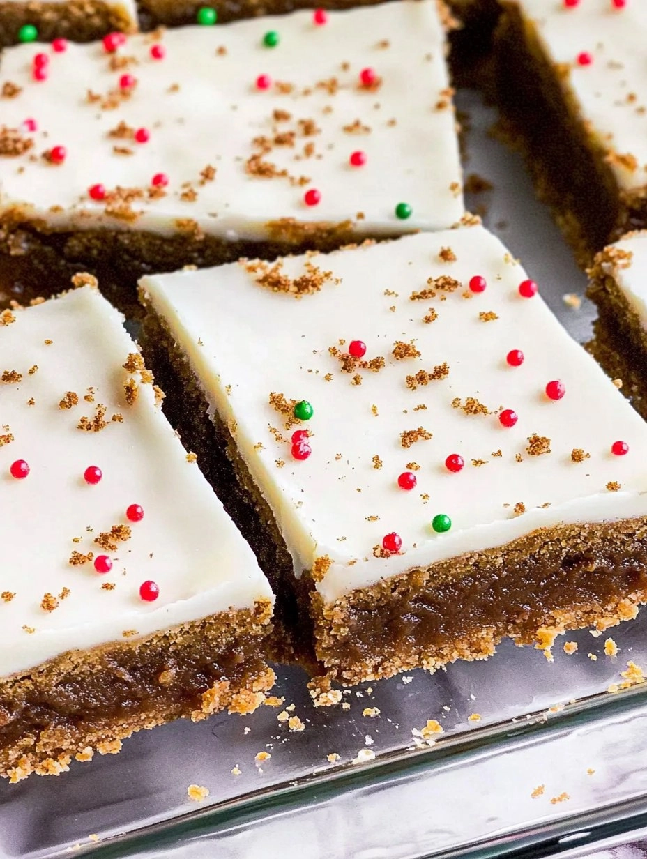 Spiced Gingerbread Bars 116 Spiced Gingerbread Bars