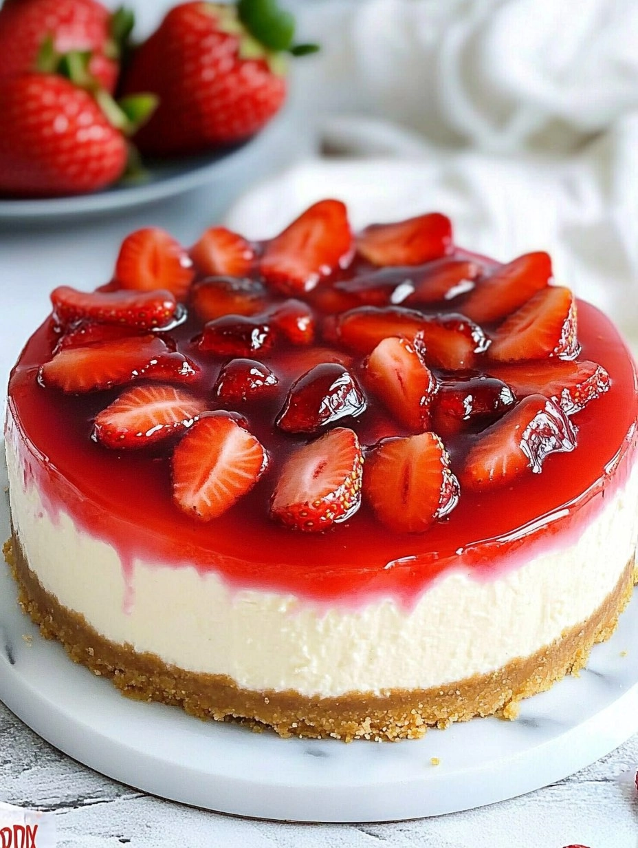 Strawberry Jelly Cheesecake 101 Strawberry Jelly Cheesecake