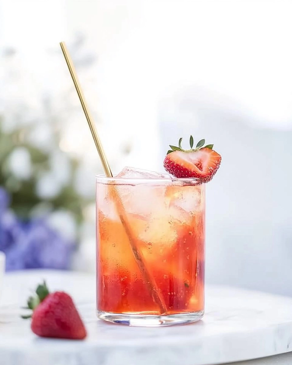 The Best Strawberry Tequila Sodas