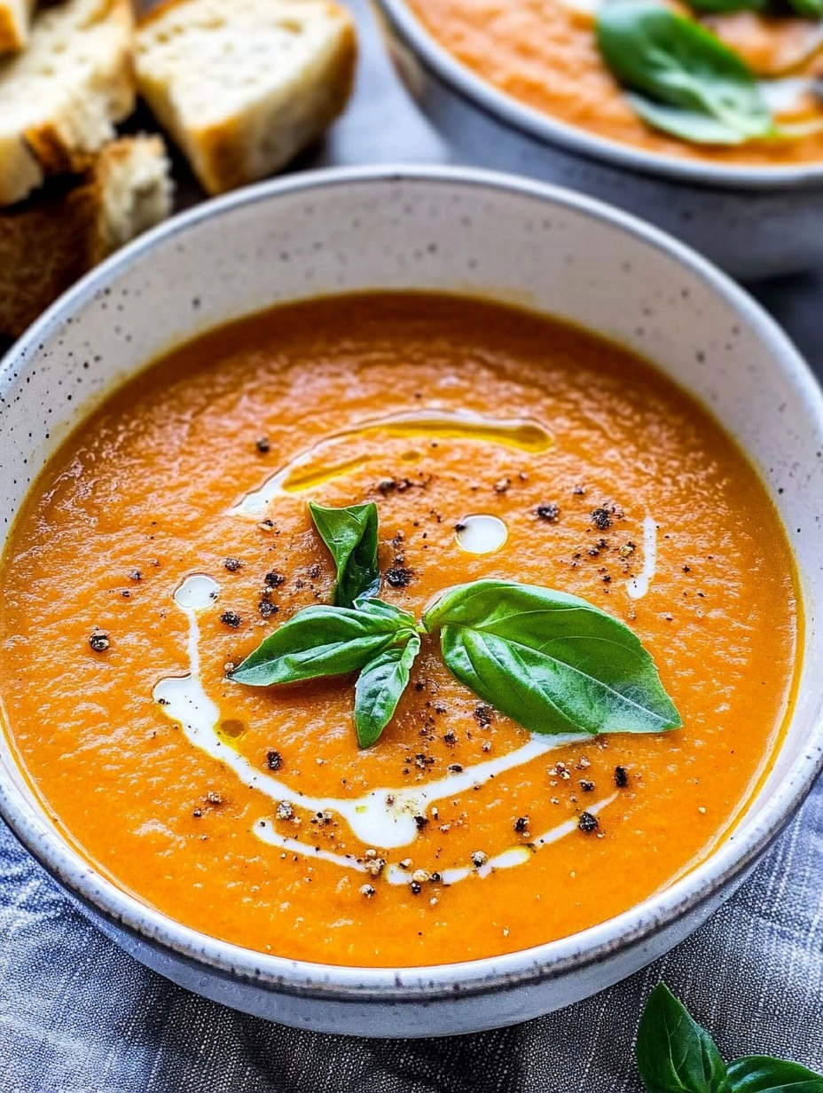 Tomato Soup | Easy Creamy Tomato Soup