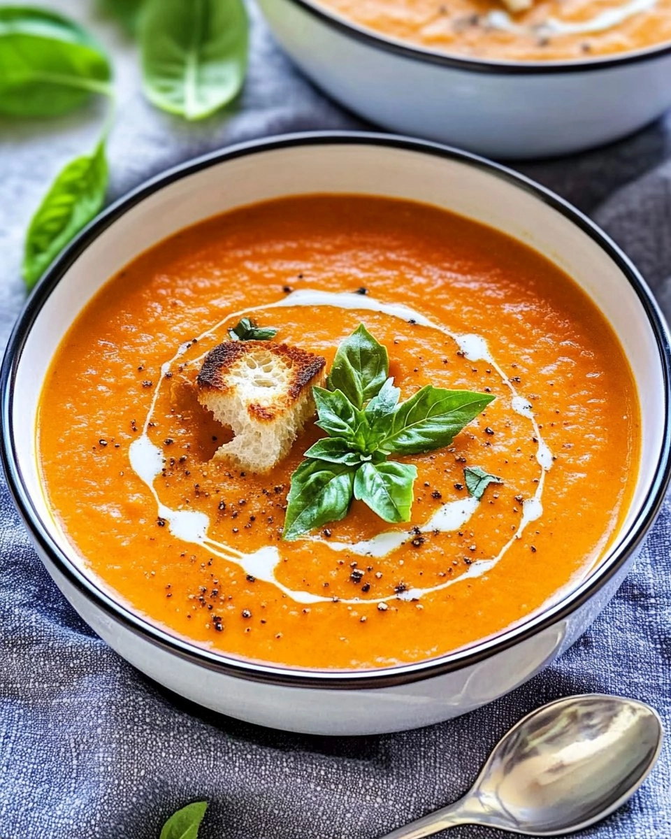Tomato Soup | Easy Creamy Tomato Soup