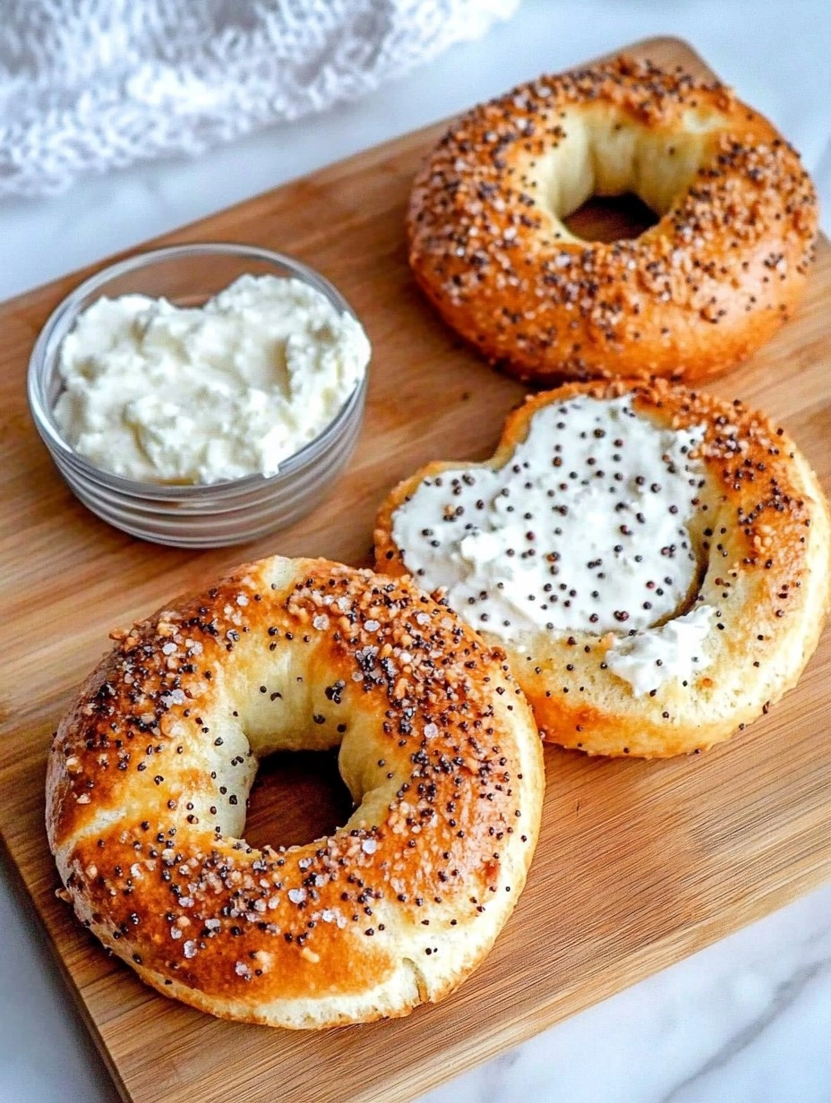 Valentine 2 Ingredient Bagel
