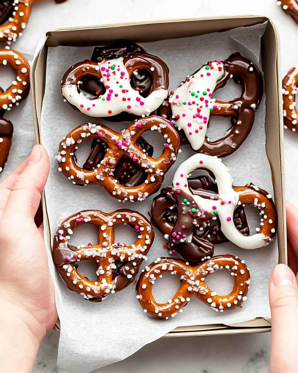 Valentine Chocolate Covered Pretzels for kids 52 Valentine Chocolate Covered Pretzels for kids