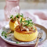 Valentine's Brunch Goat Cheese Soufflés 118 Valentines-Brunch-Goat-Cheese-Souffles-Recipe