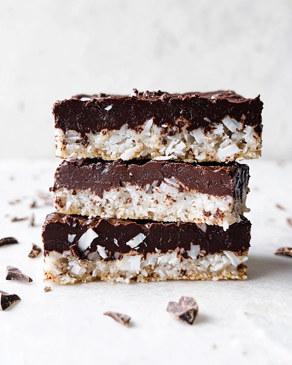 Valentine’s Day  Coconut-Chocolate Keto Bars