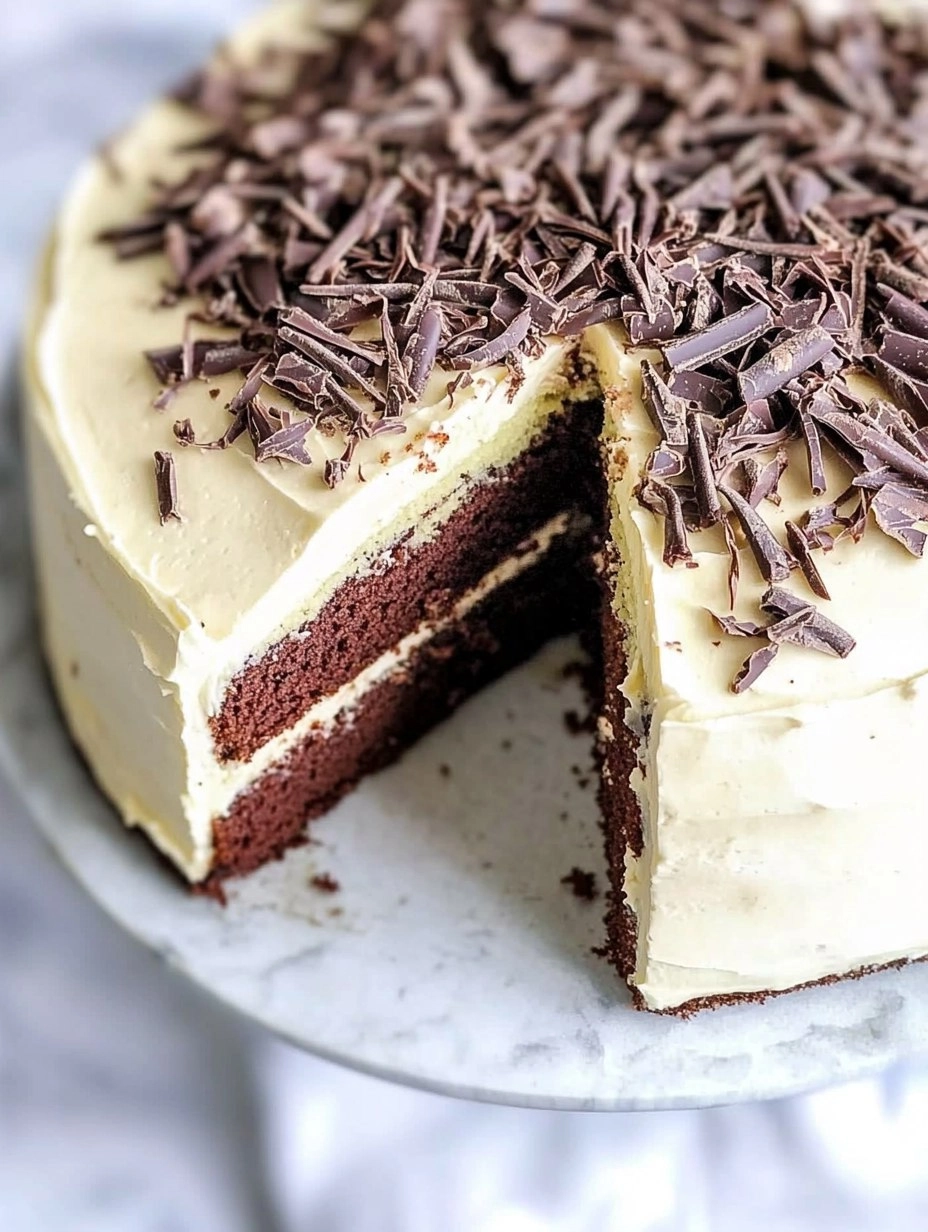 Vanilla Bean Chocolate Cake