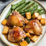 Baked-Honey-Garlic-Chicken-Thighs-with-Veggies-Recipe