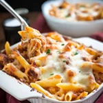 Baked-Penne-Cheesy-Oven-Baked-Pasta-Casserole-Recipe