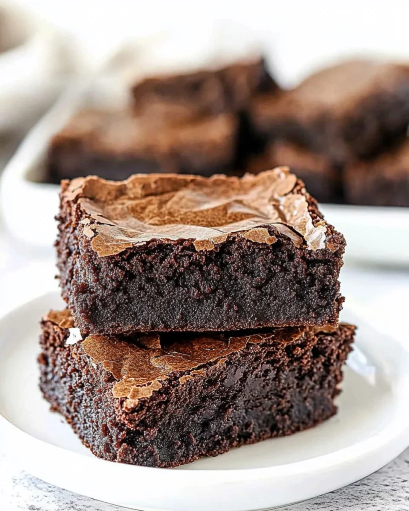 Brownies-Fudgy-Dark-Chocolate-Brownies-Recipe