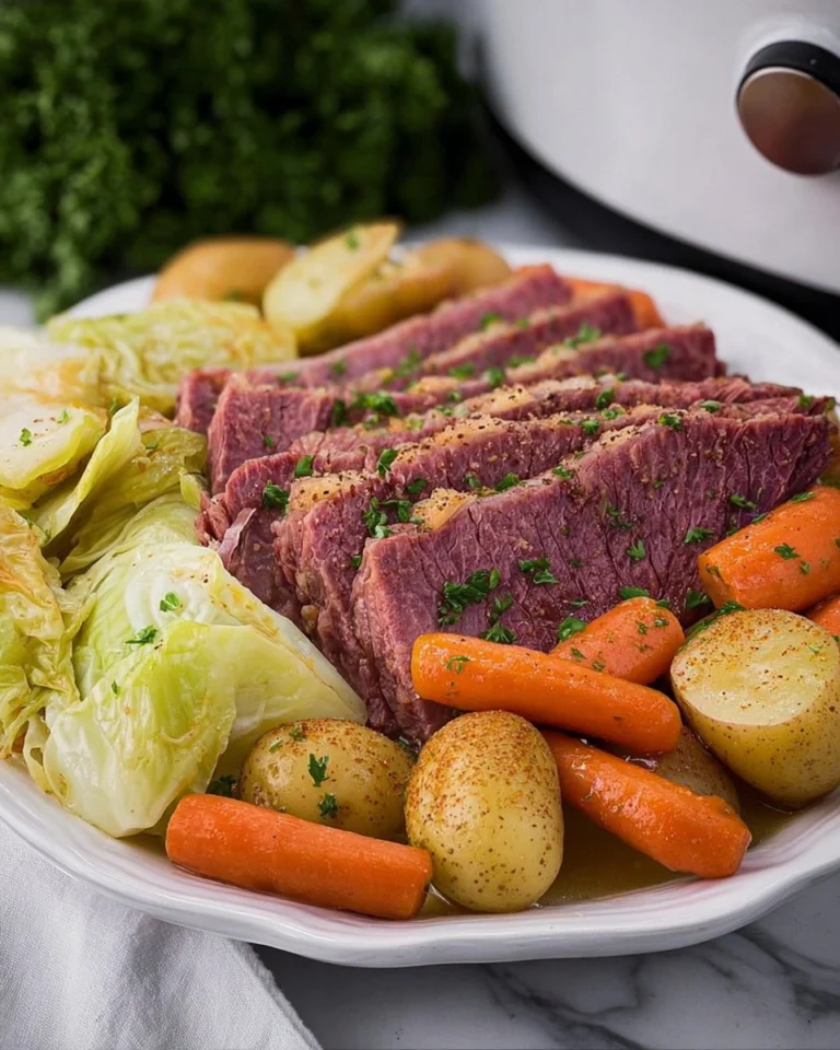 Corned Beef & Cabbage (Crockpot) 84 Corned-Beef-Cabbage-Crockpot-Recipe