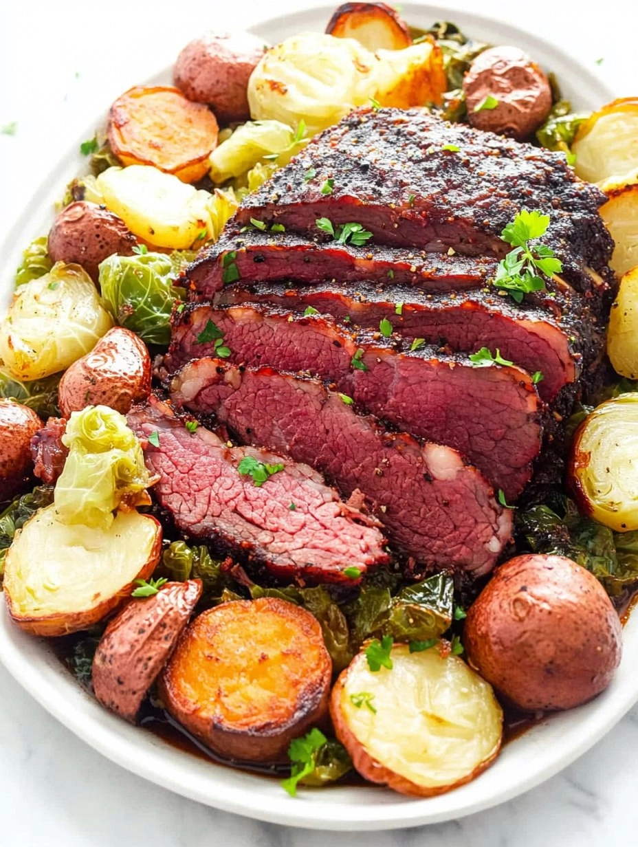 Corned Beef & Cabbage Sheet-Pan Dinner (No Boiling Pot Required)