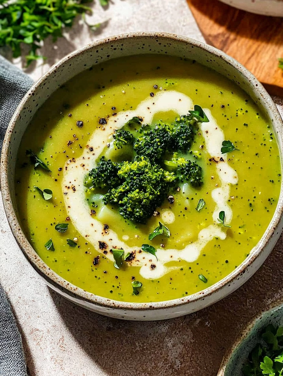 Creamy Broccoli, Leek & Potato Soup (Cozy 30-Minute Winter Bowl)