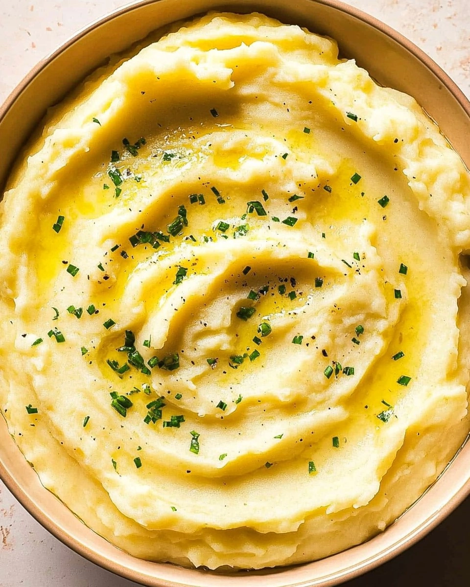 Creamy Garlic Mashed Potatoes (Restaurant Style)