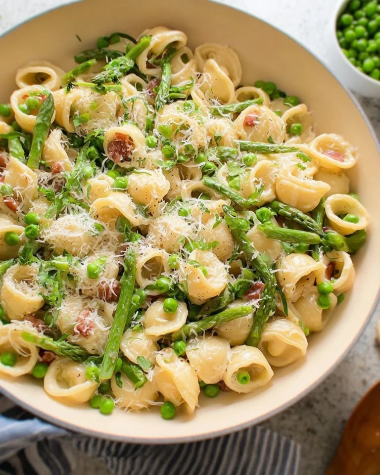 Creamy-Lemon-Asparagus-Pasta-with-Peas-Parmesan-Recipe