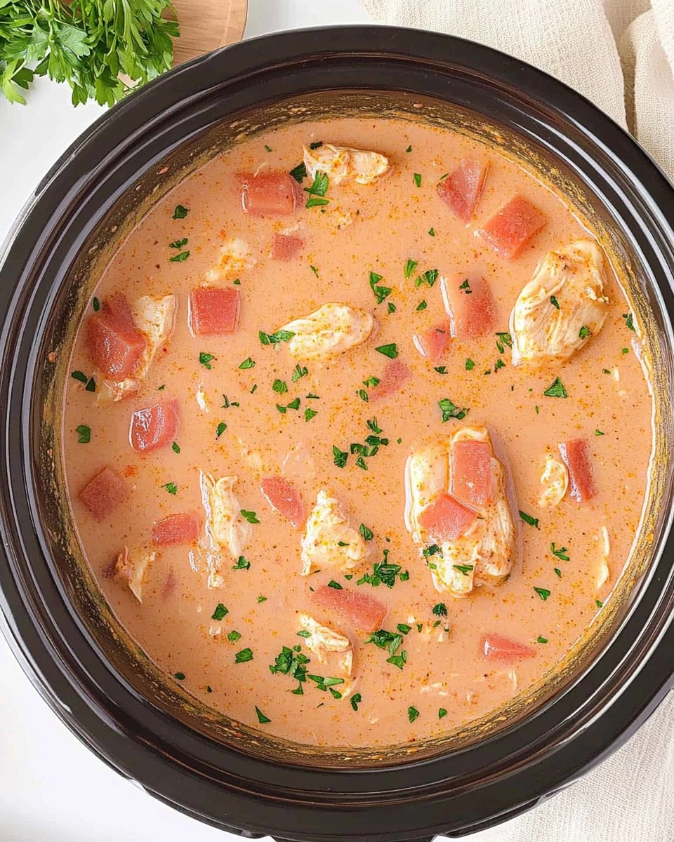 Crockpot Chicken Paprikash