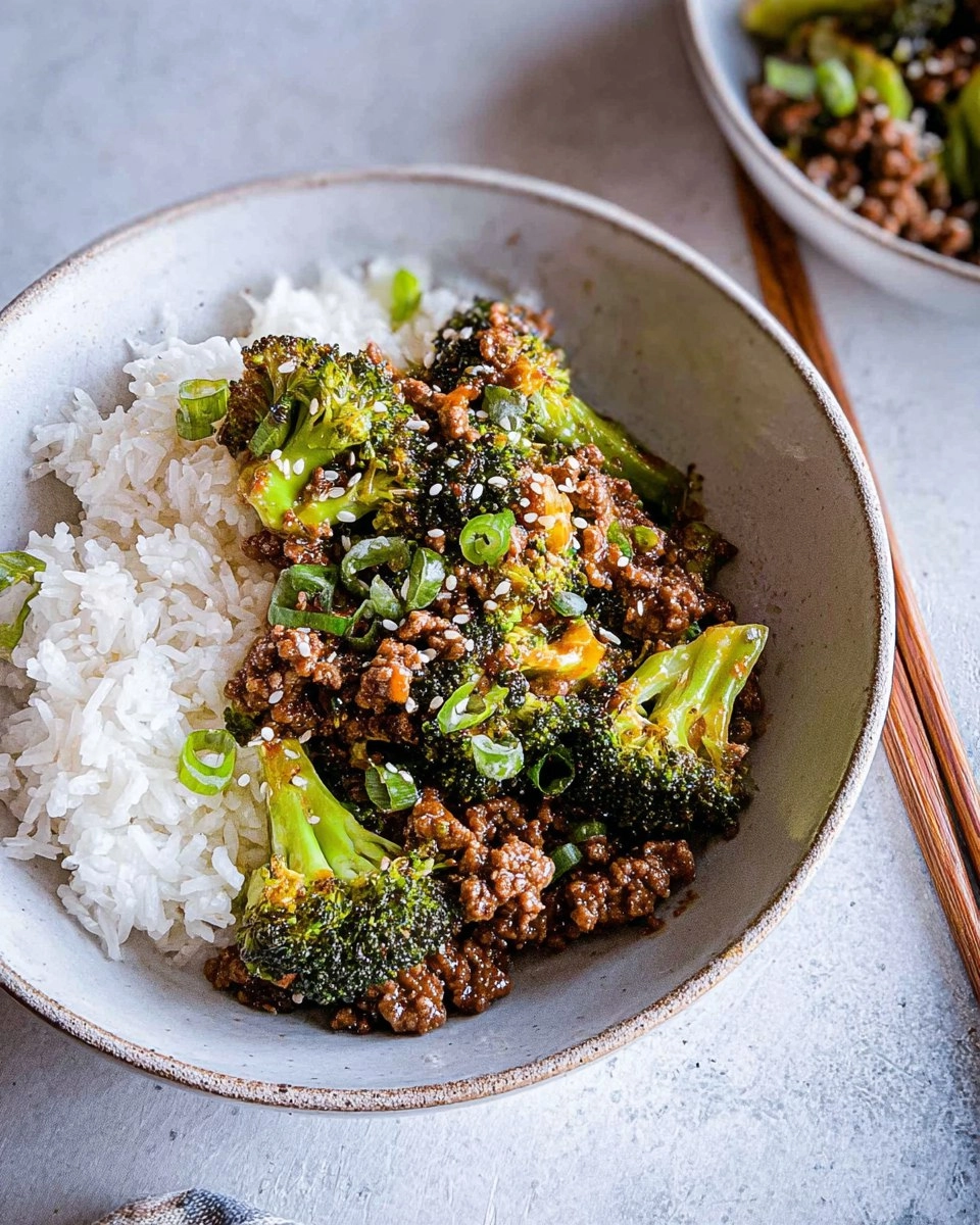 Easy Ground Beef and Broccoli 8 Easy-Ground-Beef-and-Broccoli-Recipe