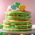 Fluffy-St.-Patricks-Day-Green-Buttermilk-Pancakes-Recipe